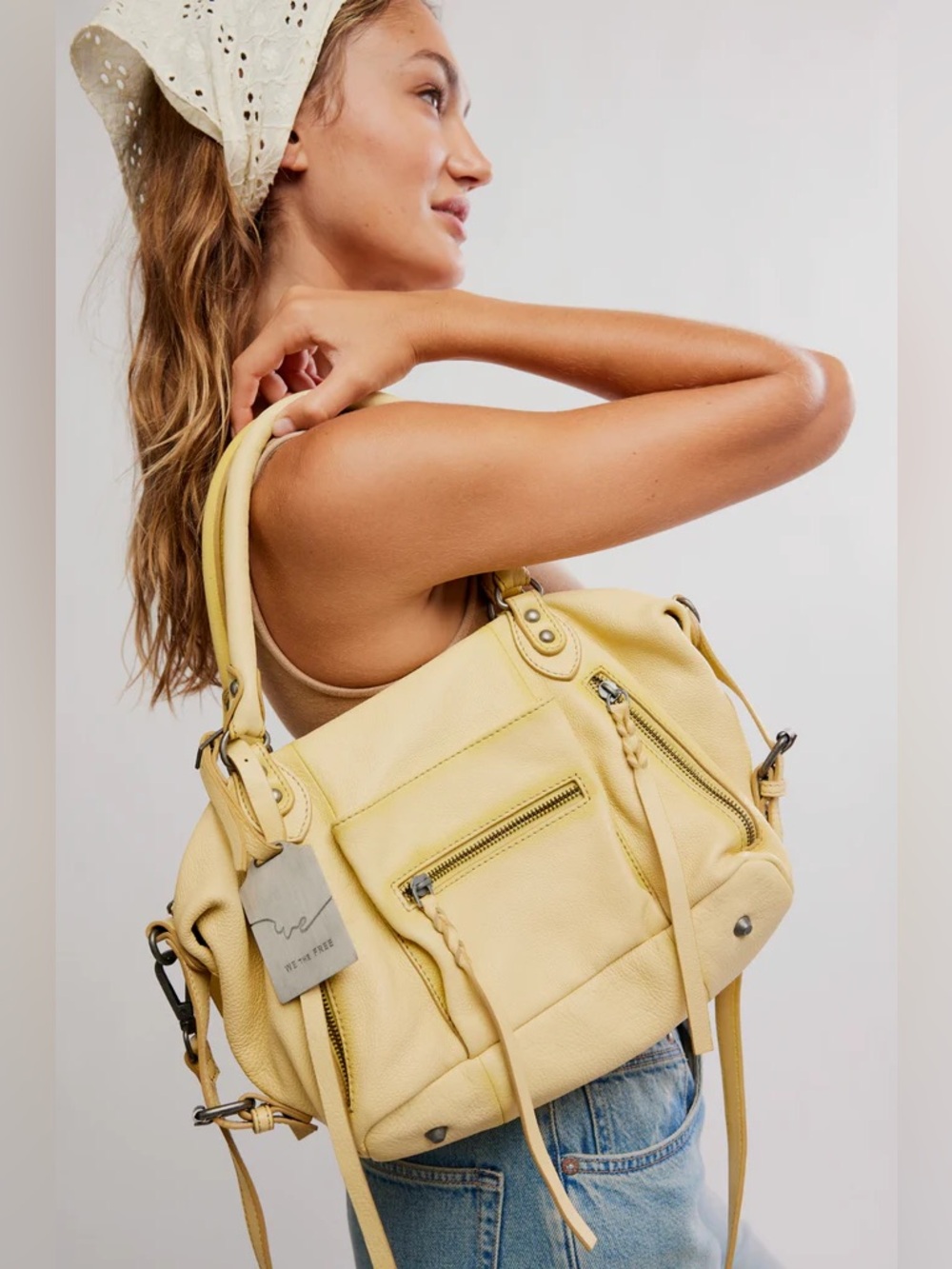 We The Free Baby Emerson Tote• Butter Yellow🔥🌟🔥NWOT! - Picture 2 of 16